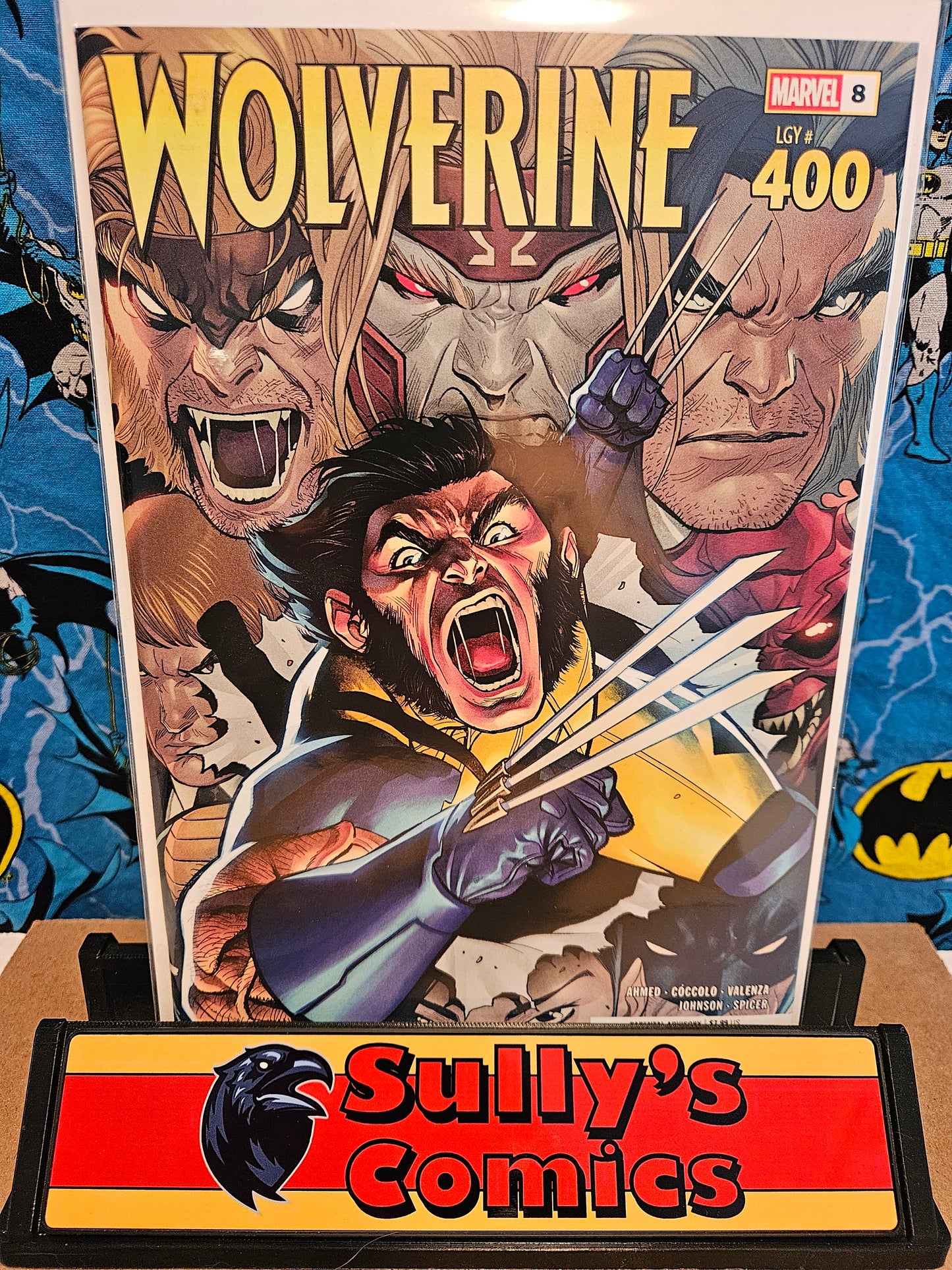Wolverine #8 LGY #400 🔑 1st Full App of the Adamantine NM (2025) 1st Print Marvel Comics