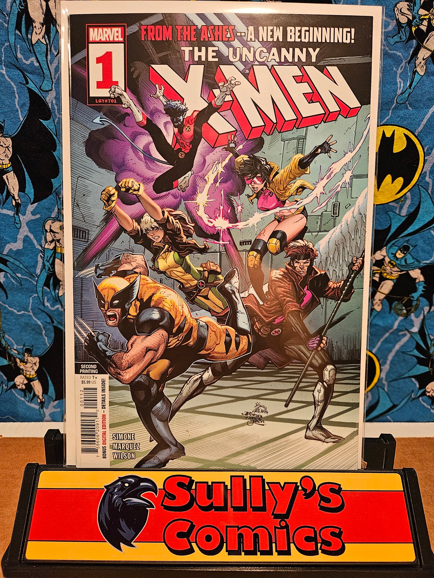Uncanny X-Men #1AE 🔑 1st Cameo App of the Outliers NM (2024) 2nd print Marvel Comics