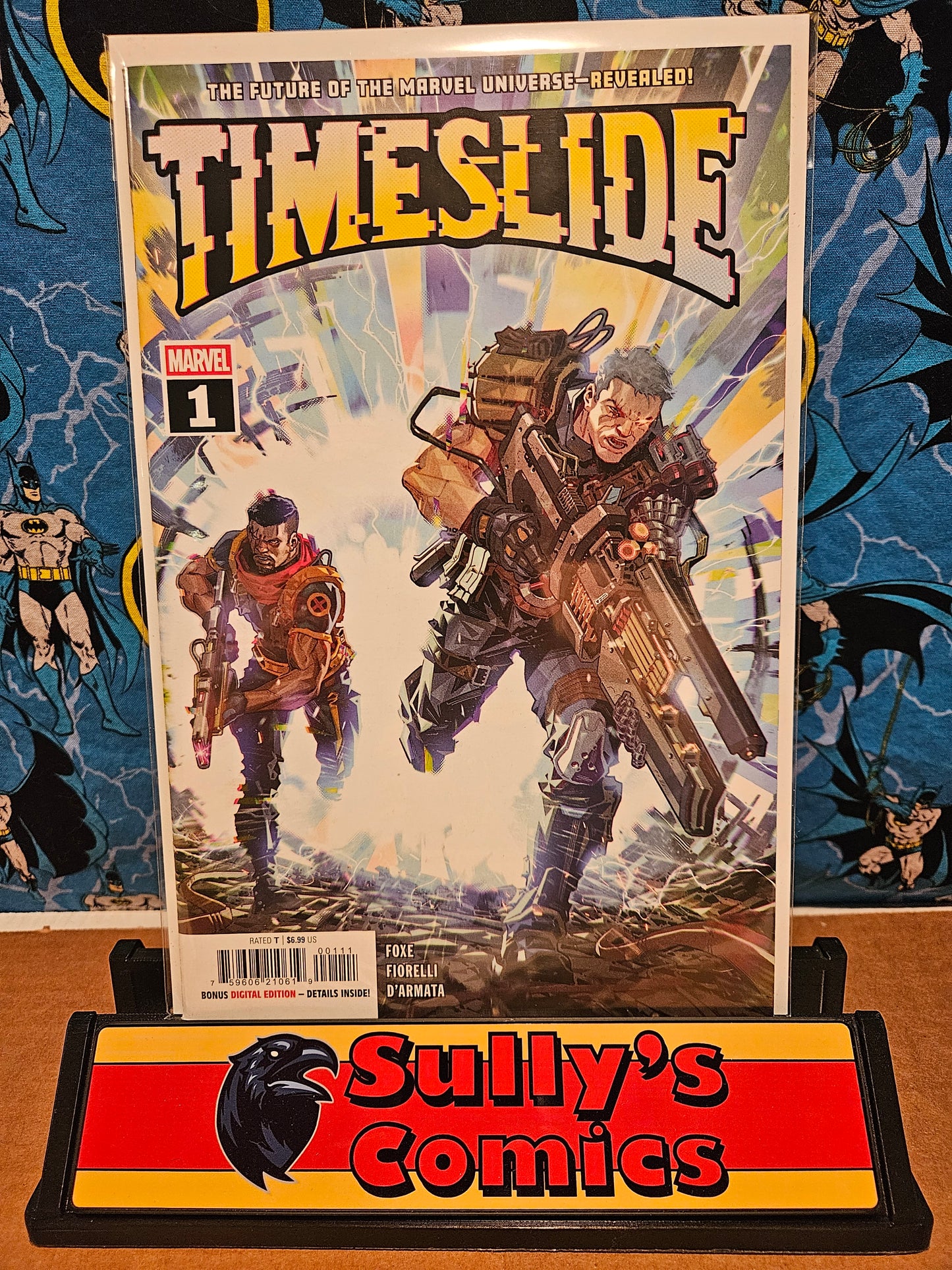 Timeslide #1 One-Shot 🔑 1st Cameo App of Symbie NM (2025) 1st Print Marvel Comics