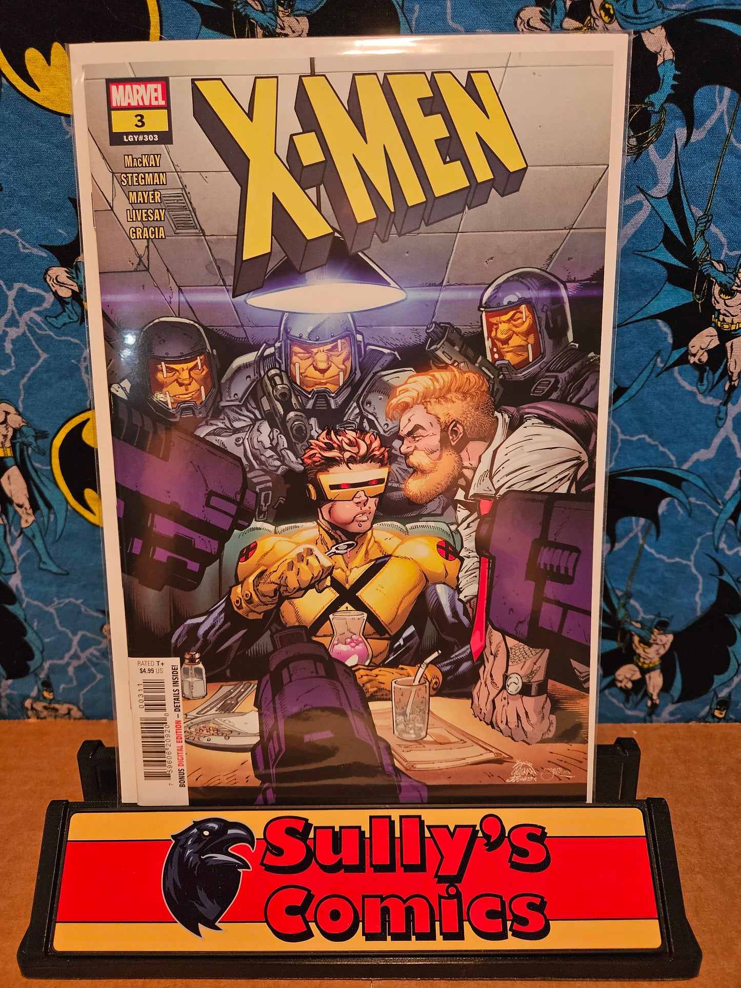 X-Men #3 🔑 1st App of Agent Lundqvist NM (2024) 1st Print Marvel Comics