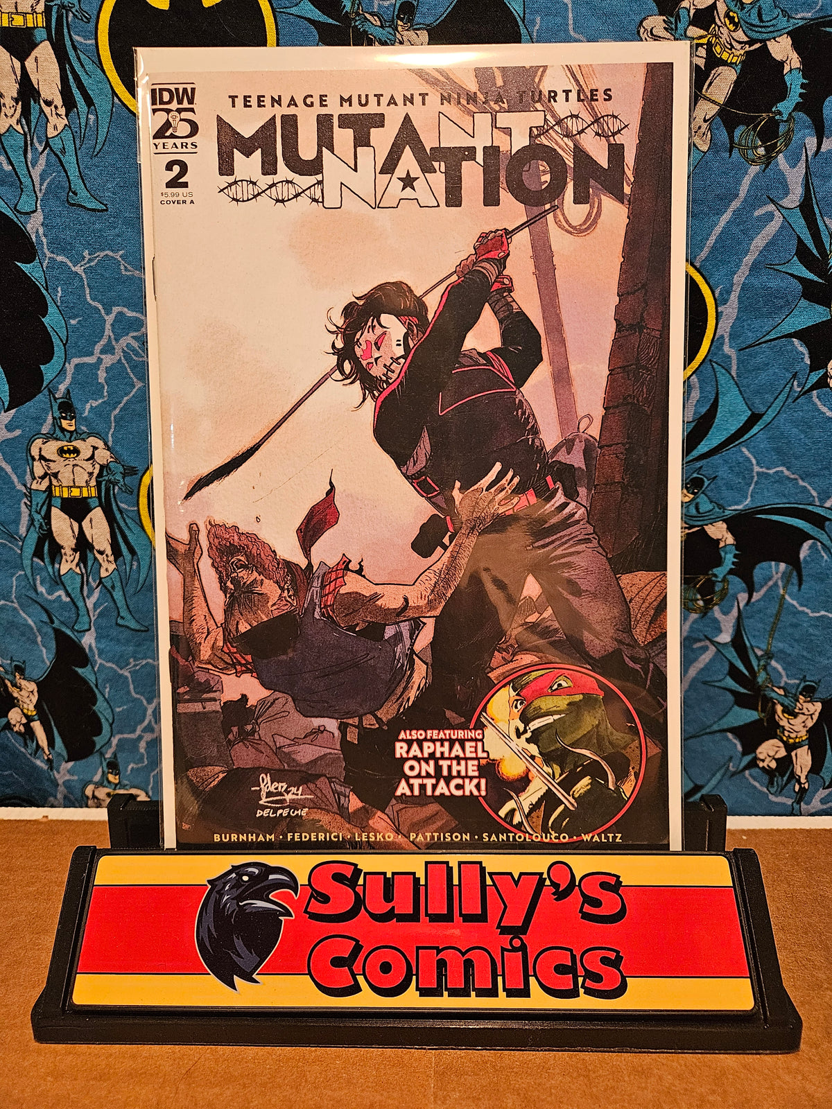 Teenage Mutant Ninja Turtles: Mutant Nation #2 NM (2024) 1st Print IDW Comics