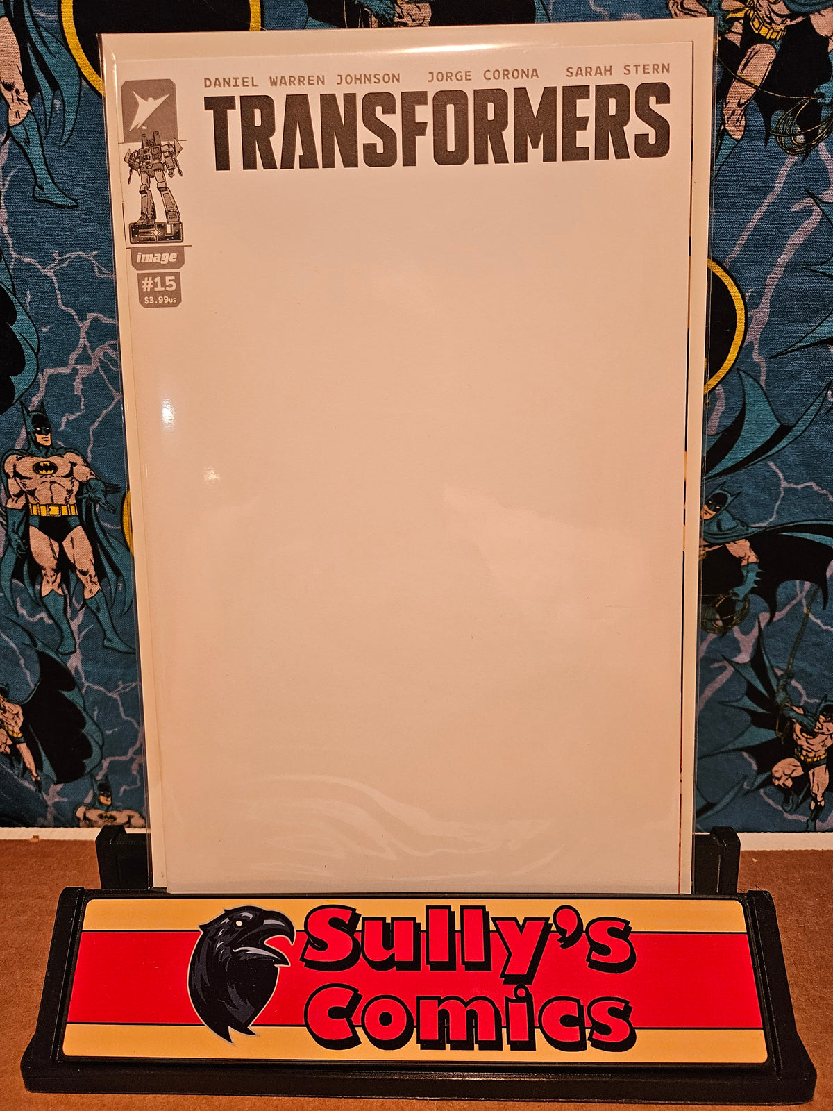 Transformers #15G Blank Variant NM (2024) 1st Print Image Comics - Energon Universe