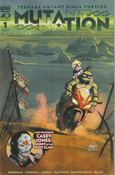 Teenage Mutant Ninja Turtles: Mutant Nation #1 NM (2024) IDW Comics