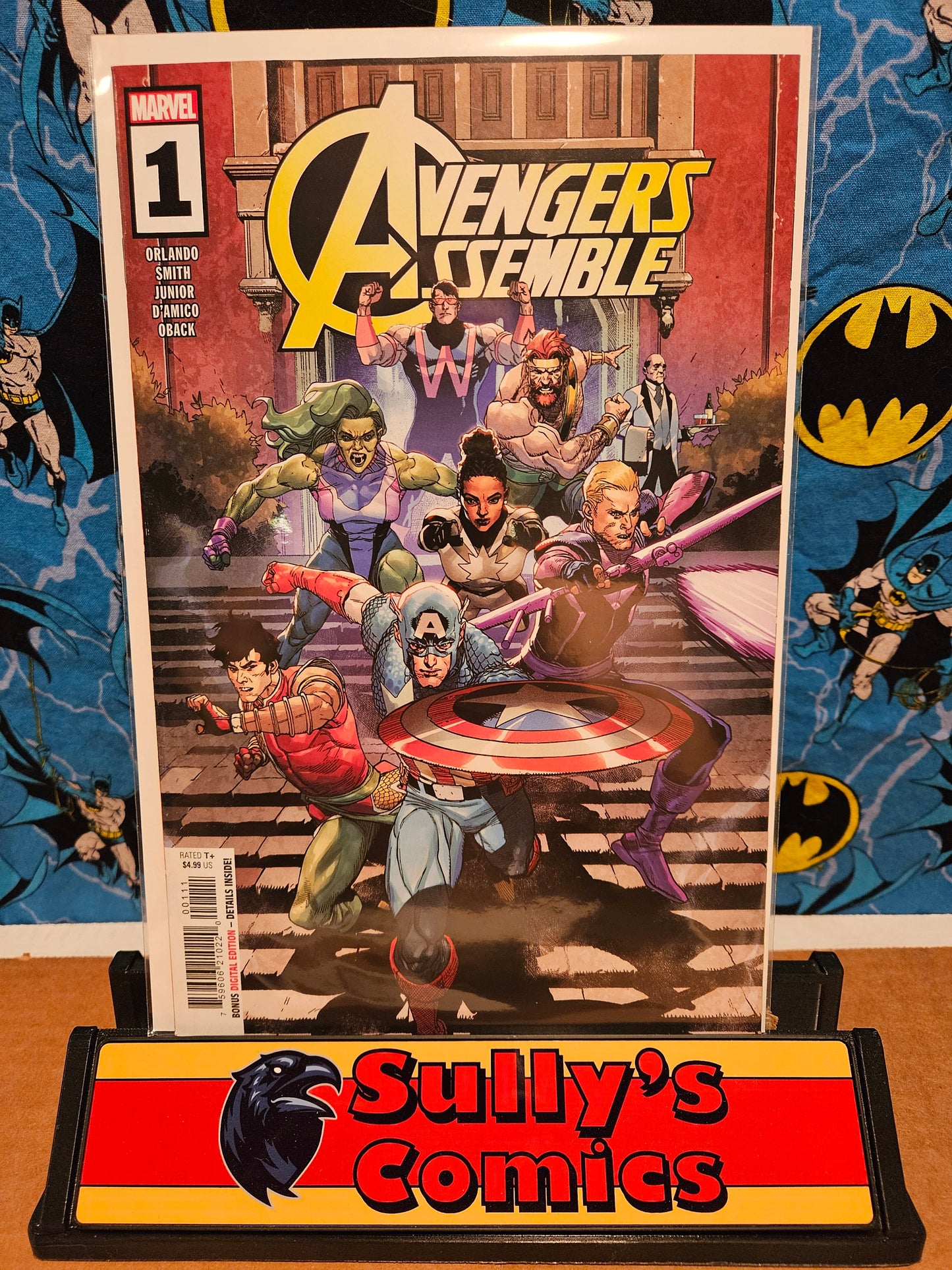 Avengers Asseble #1 🔑 1st team appearance of the AVENG.E.R.S. NM (2024) 1st Print Marvel Comics
