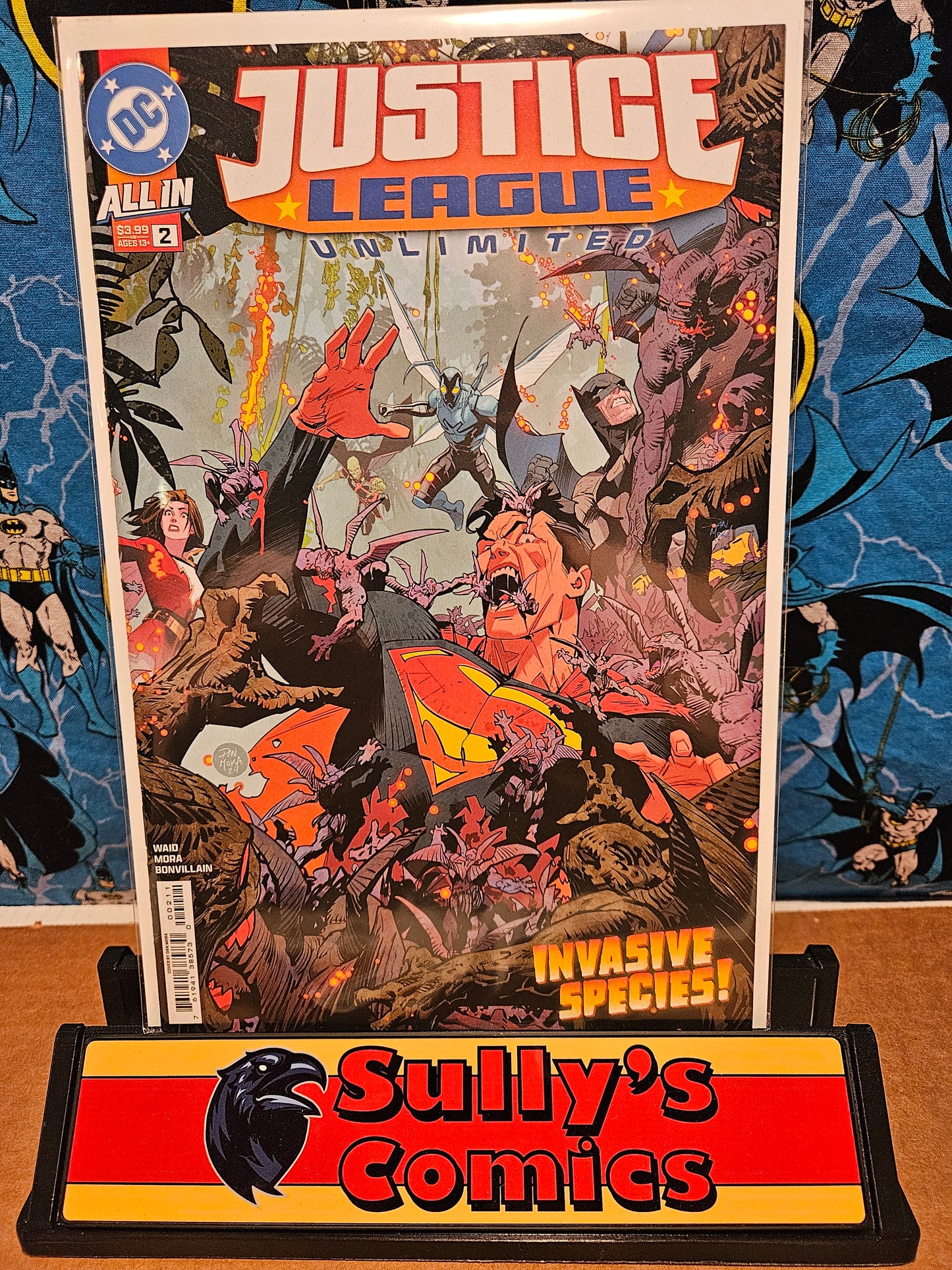 Justice League Unlimited #1I Daniel Sampere Foil Variant NM (2025) 1st Print DC Comics