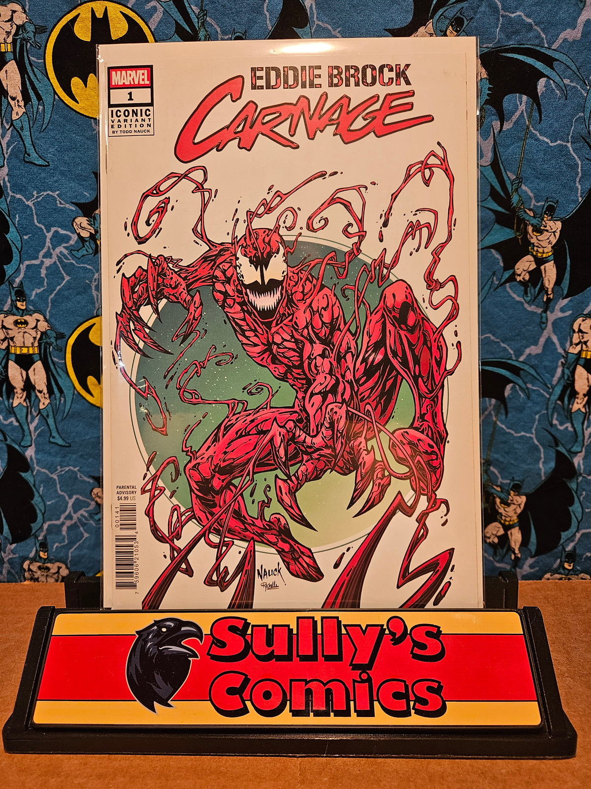 Eddie Brock: Carnage #1D Todd Nauck Variant NM (2025) 1st Print Marvel Comics