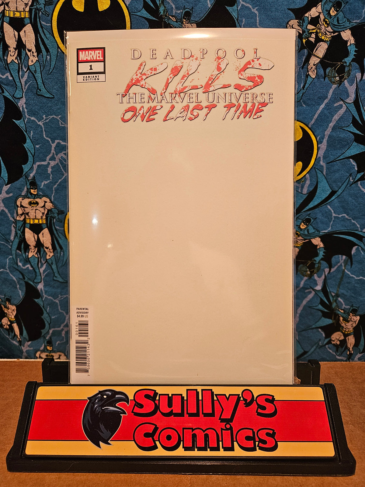 Deadpool Kills the Marvel Universe One Last Time #1F Blank April Pool's Day Variant NM (2025) 1st Print Marvel Comics