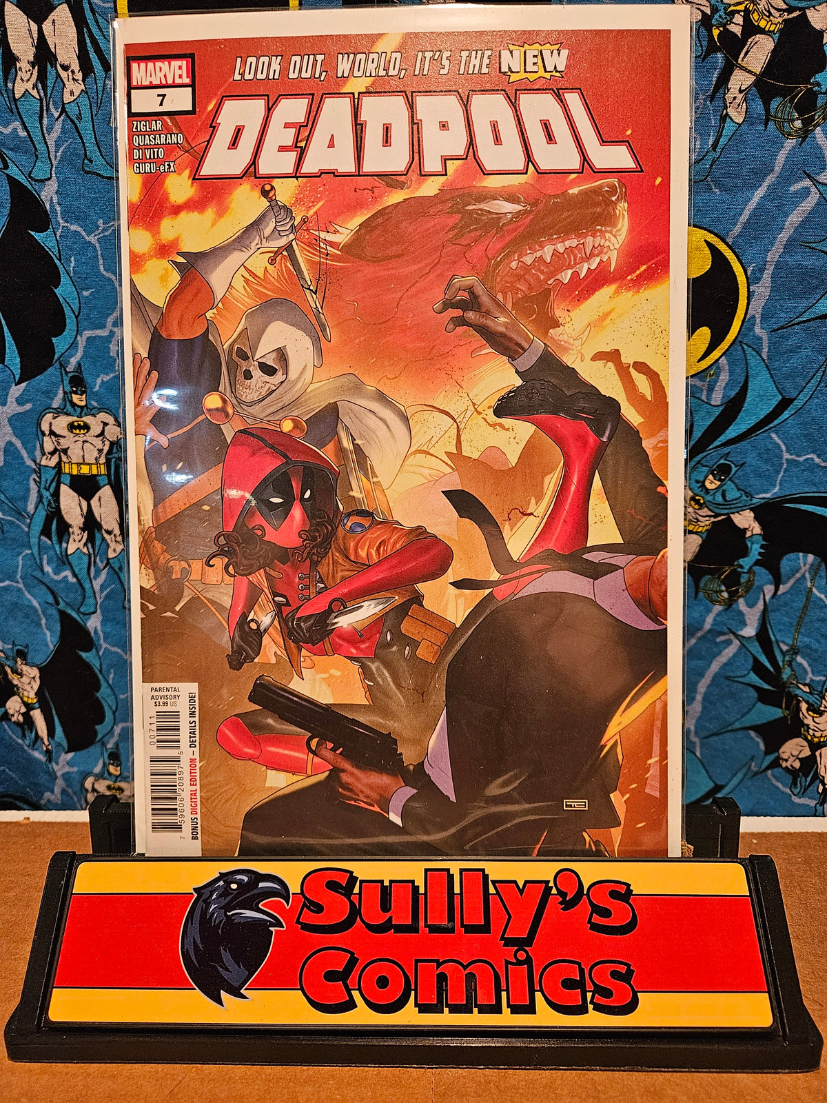 Deadpool #7 🔑 1st App of Ellie as Deadpool NM (2024) 1st Print Marvel Comics
