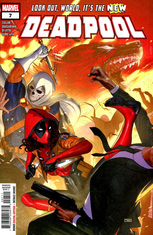 Deadpool #7 🔑 1st App of Ellie as Deadpool NM (2024) 1st Print Marvel Comics