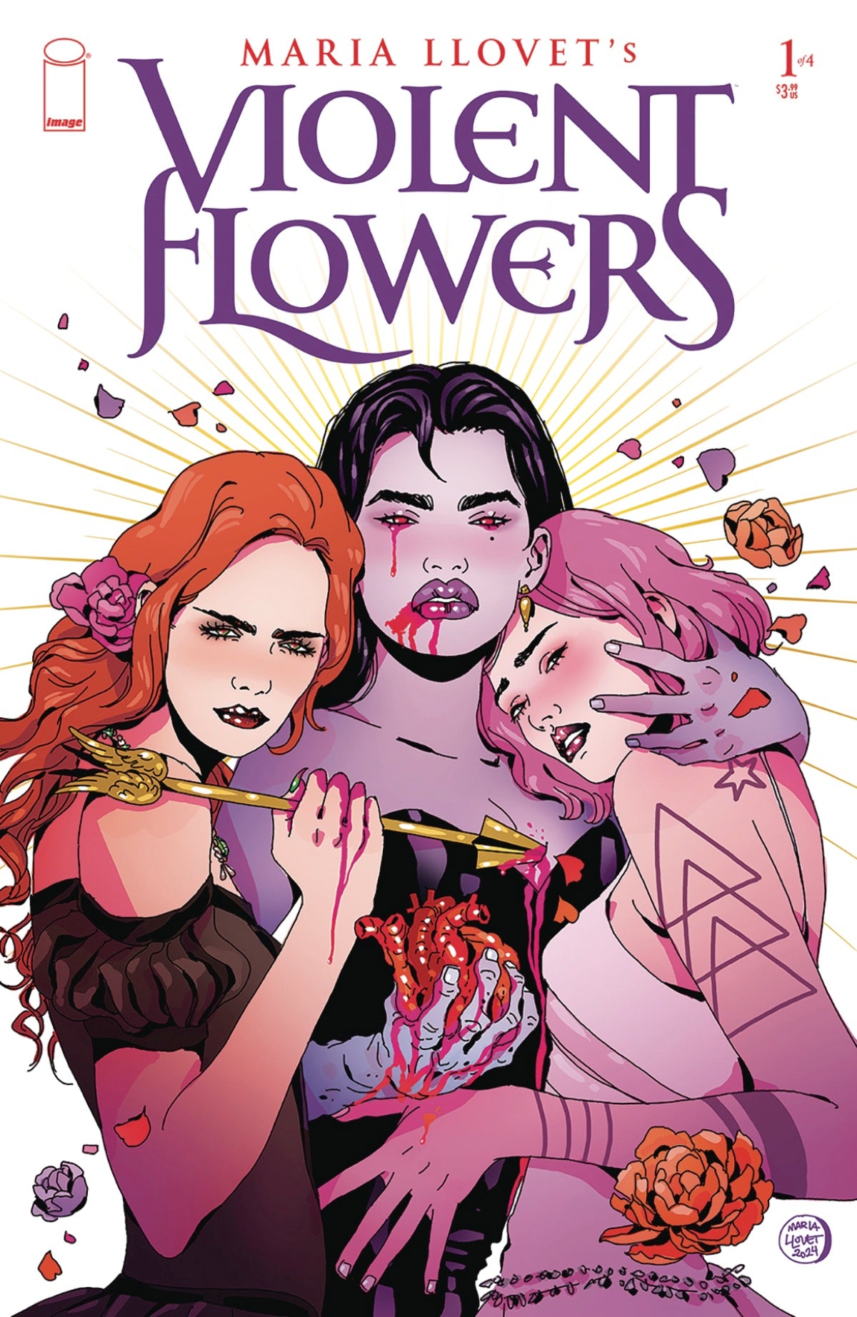 Violent Flowers #1 NM (2024) 1st Print Image Comics