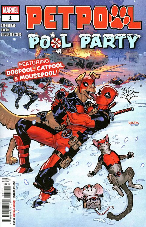 Petpool Pool Party #1 One-Shot 🔑 1st App of Catpool and Mousepool NM (2024) 1st Print Marvel Comics