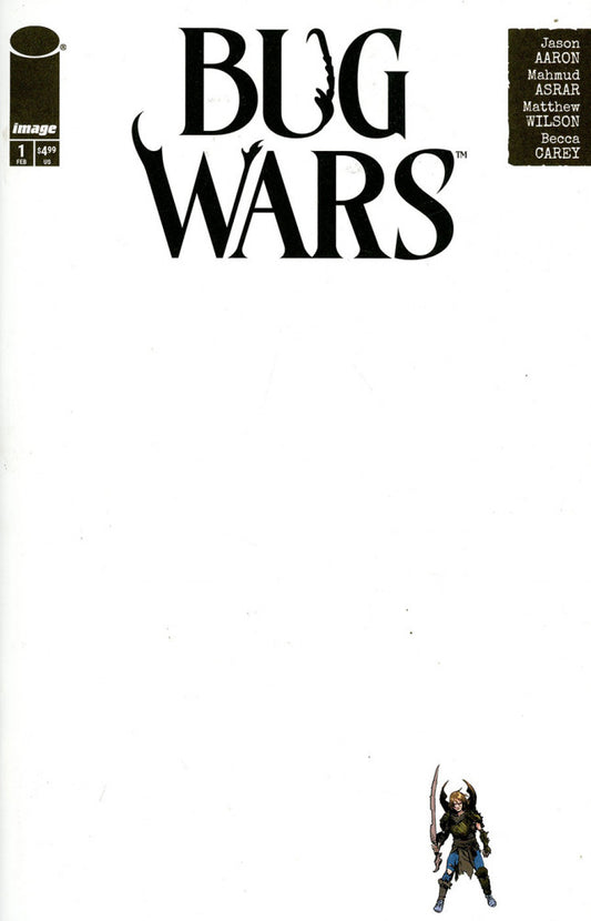 Bug Wars #1C Blank Variant NM (2025) 1st Print Image Comics