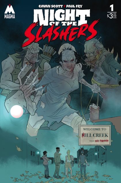 Night of the Slashers #1 (of 04) NM (2024) 1st Print Magma Comix