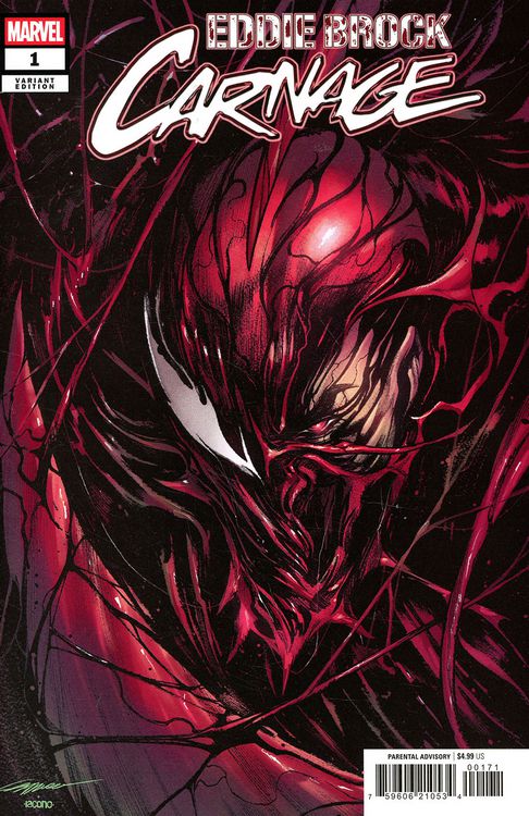 Eddie Brock: Carnage #1G Alessandro Cappuccio Variant NM (2025) 1st Print Marvel Comics
