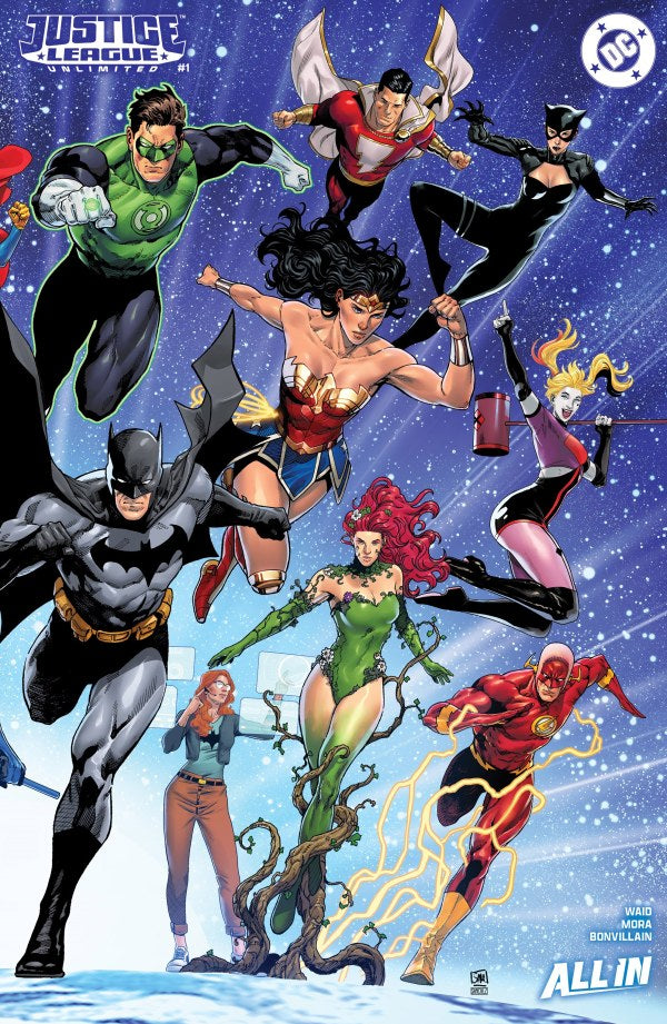 Justice League Unlimited #1I Daniel Sampere Foil Variant NM (2025) 1st Print DC Comics