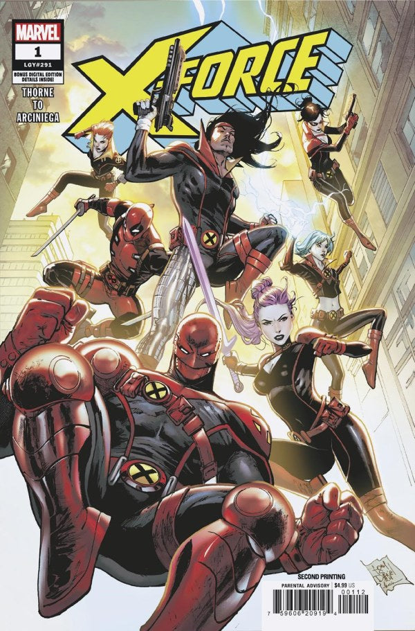 X-Force #1J NM (2024) 2nd Print Marvel Comics