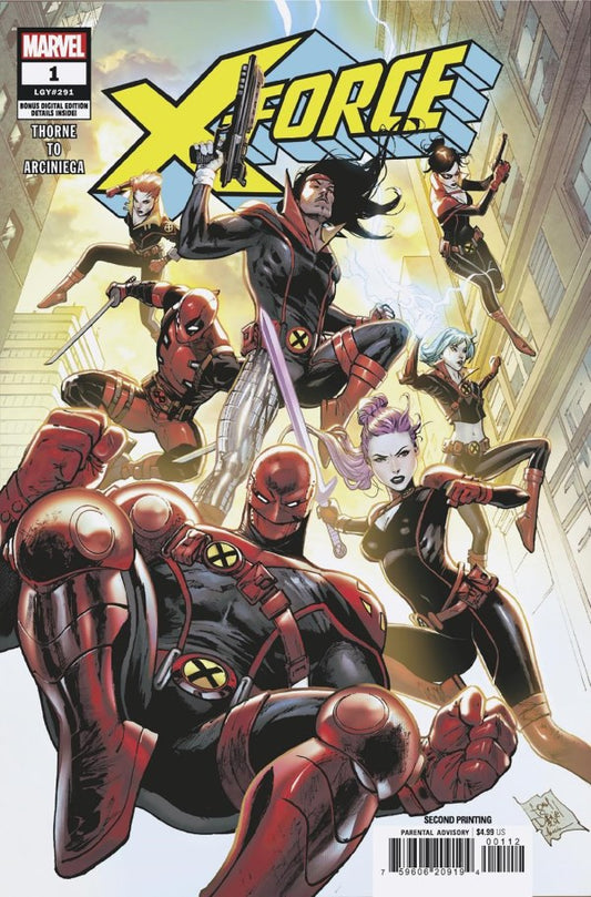 X-Force #1J NM (2024) 2nd Print Marvel Comics