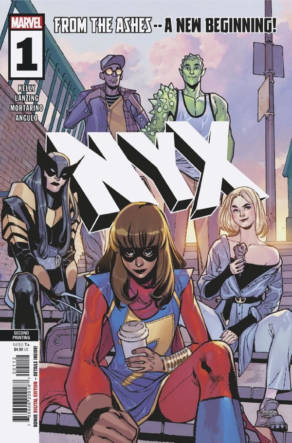 NYX #1Q 🔑 1st App of the Krakoan NM (2024) 2nd Print Marvel Comics