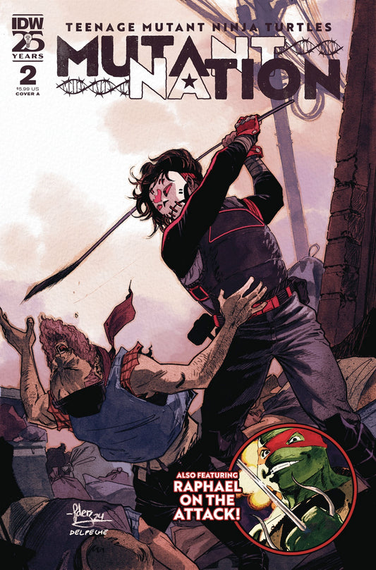 Teenage Mutant Ninja Turtles: Mutant Nation #2 NM (2024) 1st Print IDW Comics