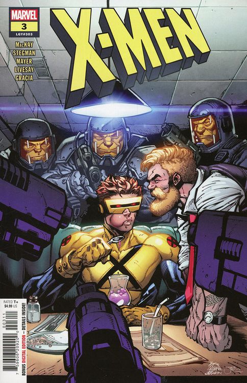 X-Men #3 🔑 1st App of Agent Lundqvist NM (2024) 1st Print Marvel Comics