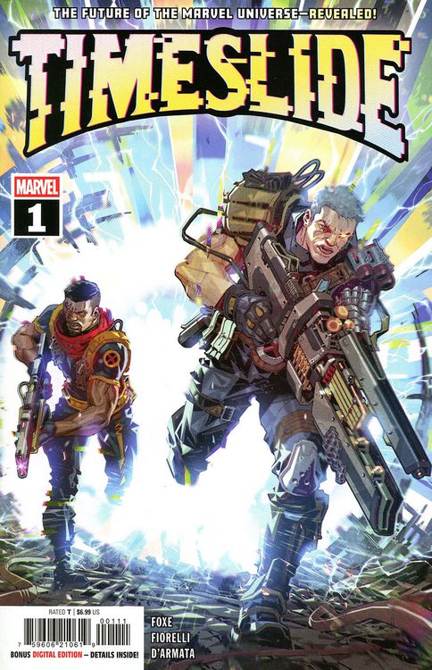 Timeslide #1 One-Shot 🔑 1st Cameo App of Symbie NM (2025) 1st Print Marvel Comics