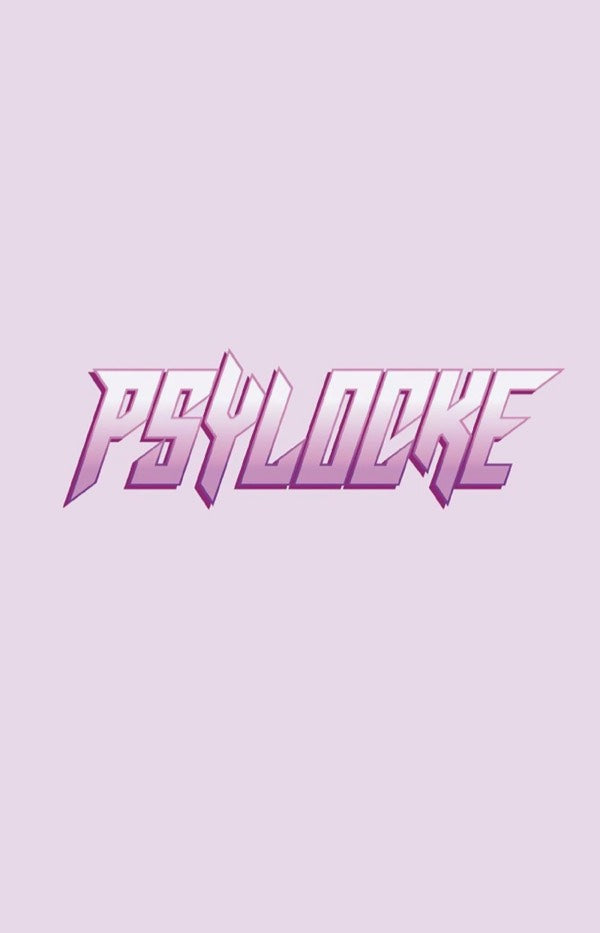 Psylocke #1D Logo Variant NM (2025) 1st Print Marvel Comics