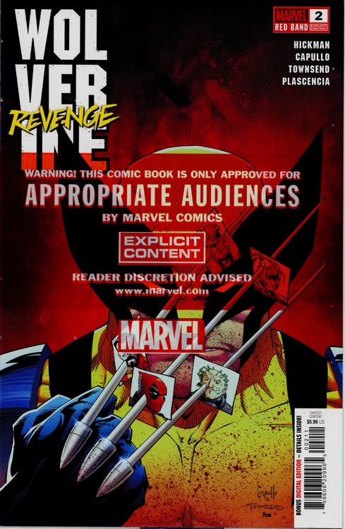 Wolverine: Revenge - Red Band #2 NM (2024) 1st Print Marvel Comics