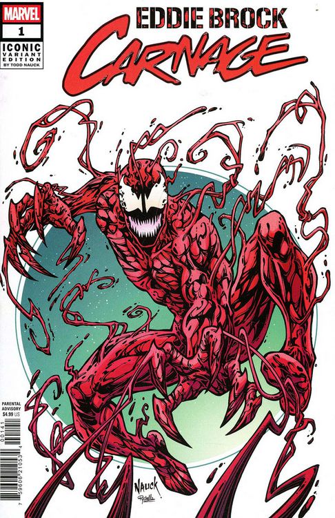 Eddie Brock: Carnage #1D Todd Nauck Variant NM (2025) 1st Print Marvel Comics