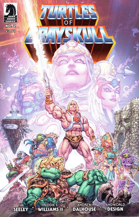 Masters of the Universe / Teenage Mutant Ninja Turtles: Turtles of Grayskull #2 (of 04) NM (2025) 1st Print Dark Horse Comics