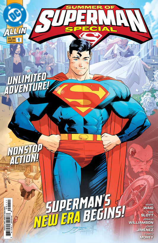 Summer of Superman Special #1 One-Shot 🔑 Marriage of John Henry Irons aka Steel and Lana Lang NM (2025) 1st Print DC Comics
