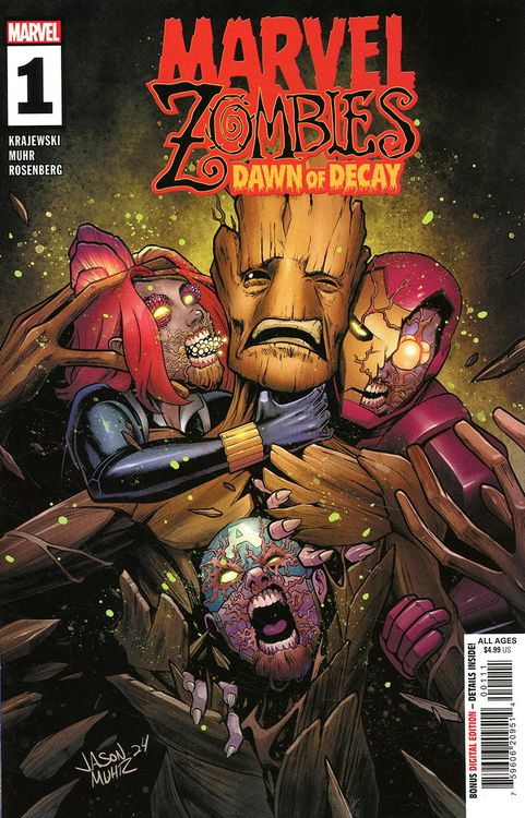 Marvel Zombies: Dawn of Decay #1 (of 04) NM (2024) 1st Print Marvel Comics