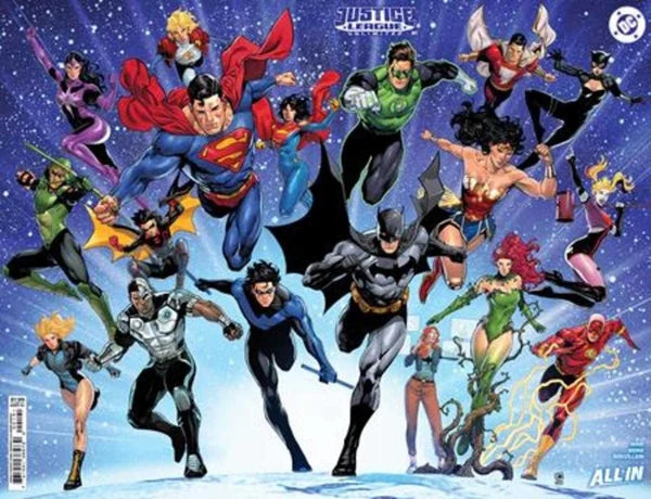 Justice League Unlimited #1I Daniel Sampere Foil Variant NM (2025) 1st Print DC Comics
